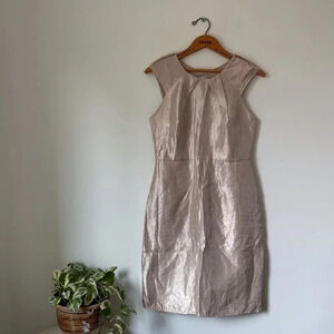 Sleeveless vintage dress  - satin - Koton brand - size 10